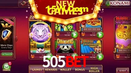 Recursos de Bônus 505Bet